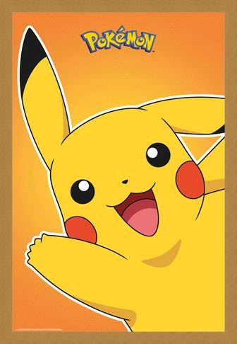Framed Framed Pikachu - Pokemon
