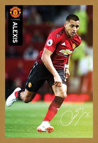 Framed Framed Alexis 18-19 - Manchester United