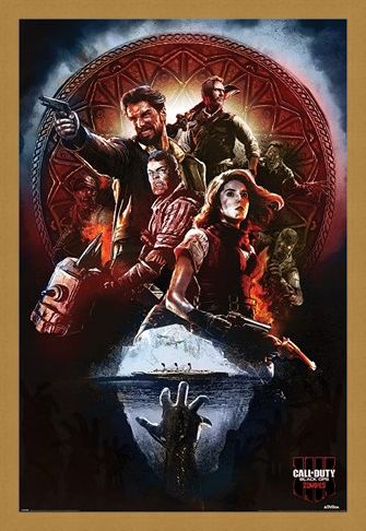 Framed Framed Black Ops 4 Zombies - Call of Duty
