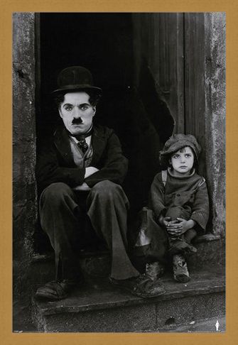 Framed Framed The Kid - Charlie Chaplin