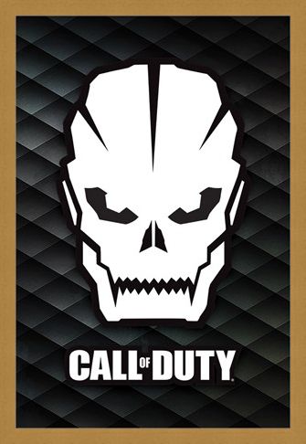 Framed Framed Skull - Call Of Duty