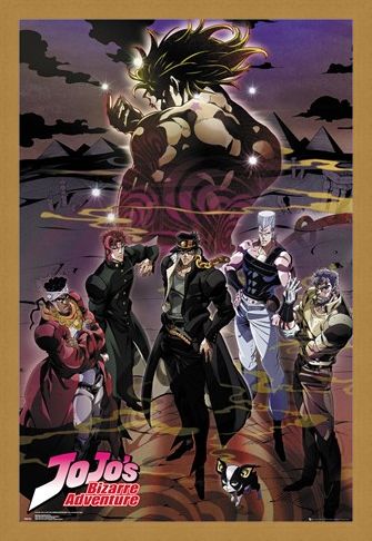 Framed Framed Group - JoJo's Bizarre Adventures
