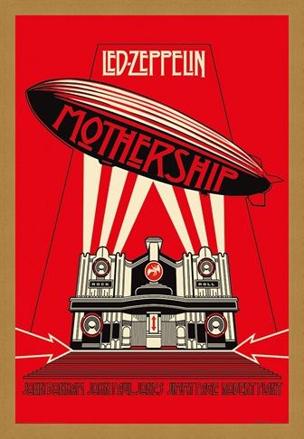Framed Framed Mothership - Led Zeppelin