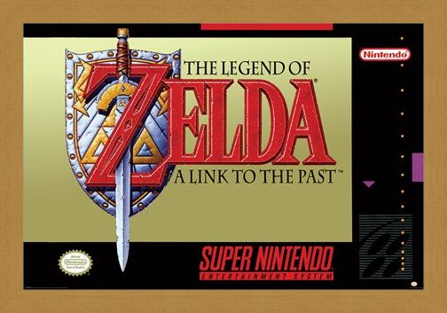 Framed Framed A Link To The Past - The Legend Of Zelda