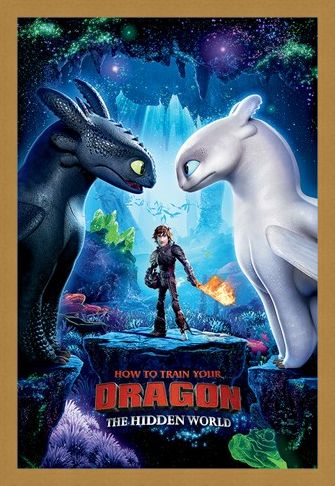 Framed Framed The Hidden World - How To Train Your Dragon