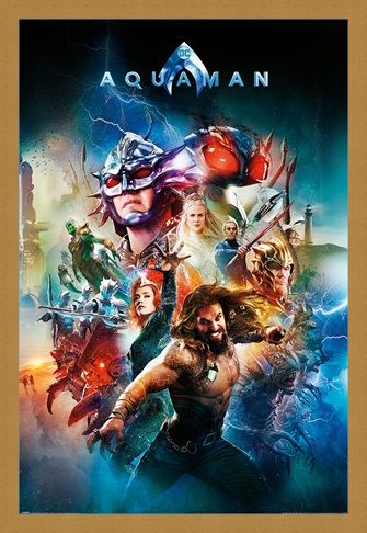 Framed Framed Battle For Atlantis - Aquaman