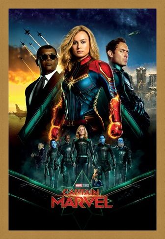 Framed Framed Epic - Captain Marvel
