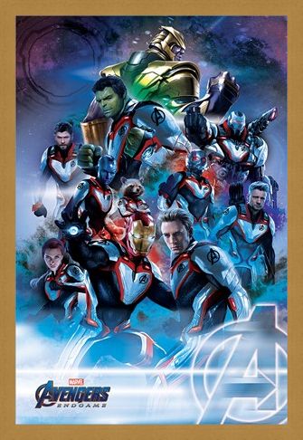 Framed Framed Quantum Realm Suits - Avengers: Endgame