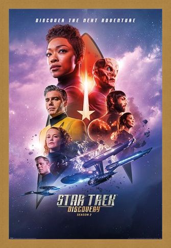 Framed Framed Discovery Next Adventure - Star Trek