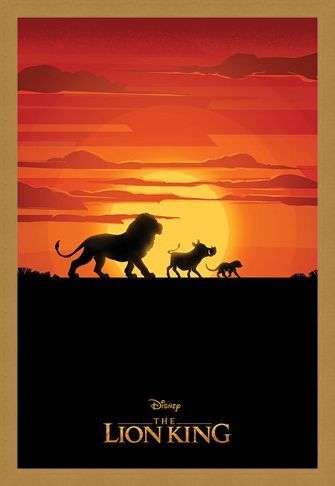 Framed Framed Long Live The King - The Lion King Movie