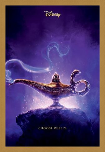 Framed Framed Choose Wisely - Aladdin Movie