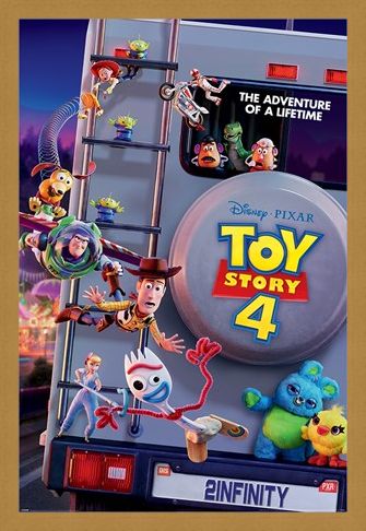 Framed Framed Adventure Of A Lifetime - Toy Story 4