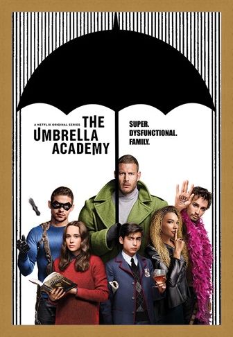 Framed Framed Super Dysfunctional Family - The Umbrella Academy