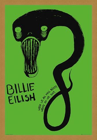 Framed Framed Ghoul - Billie Eilish