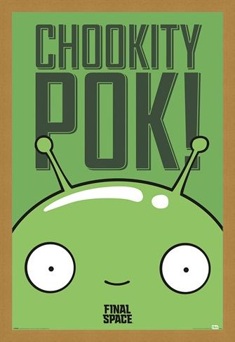 Framed Framed Mooncake Chookity Pok - Final Space