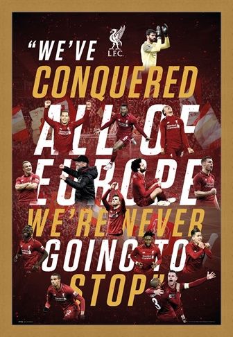 Framed Framed Europe 2019 - Liverpool FC