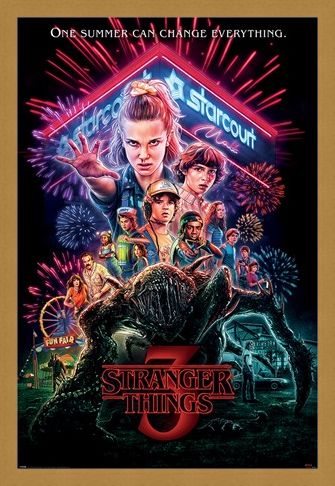 Framed Framed Summer of 85 - Stranger Things