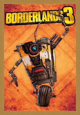 Framed Framed Claptrap - Borderlands 3