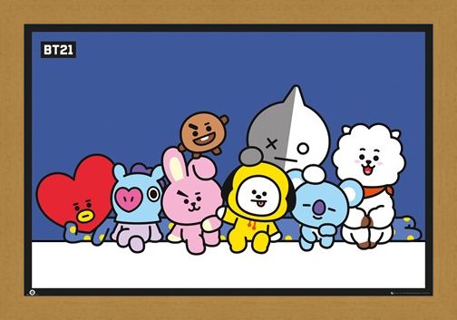 Framed Framed Group Shot! - BT21