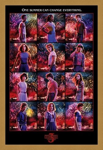 Framed Framed One Summer Can Change Everything! - Stranger Things