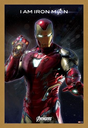 Framed Framed I Am Iron Man - Avengers: Endgame