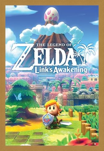 Framed Framed Links Awakening - The Legend Of Zelda