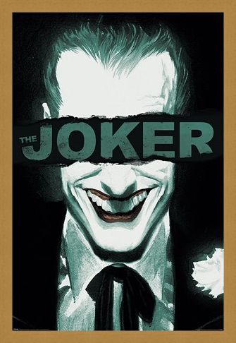 Framed Framed Put on a Happy Face - The Joker