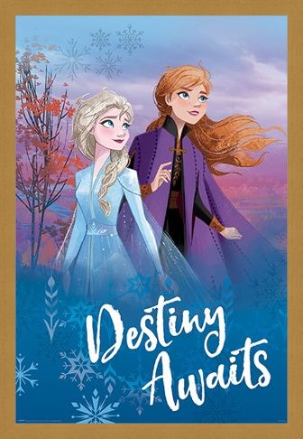 Framed Framed Destiny Awaits - Frozen 2