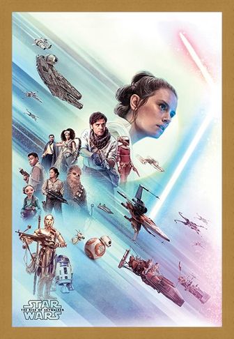 Framed Framed Rey - Star Wars: The Rise of Skywalker
