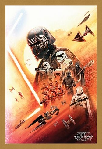 Framed Framed Kylo Ren - Star Wars: The Rise of Skywalker