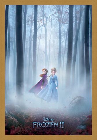Framed Framed The Enchanted Woods - Frozen 2