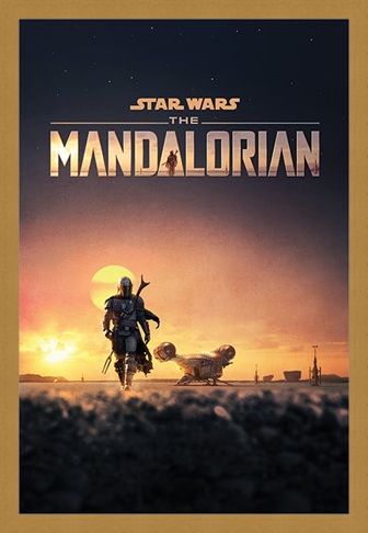 Framed Framed The Mandalorian Dusk - Star Wars