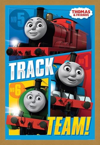 Framed Framed Track Team - Thomas & Friends