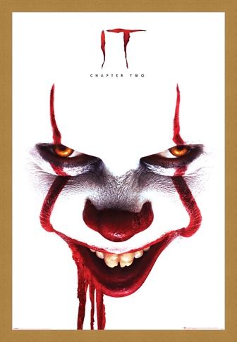 Framed Framed Pennywise Face - IT Chapter Two