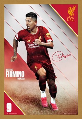 Framed Framed Firmino 19-20 - Liverpool
