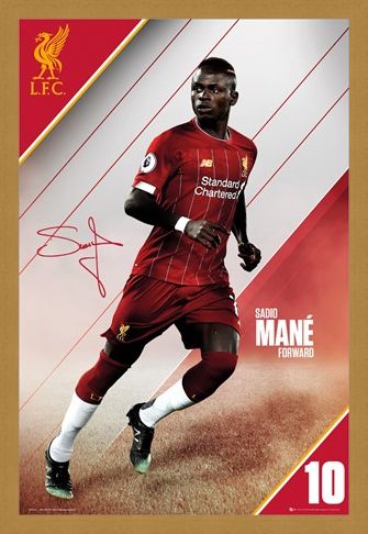 Framed Framed Mane 19-20 - Liverpool