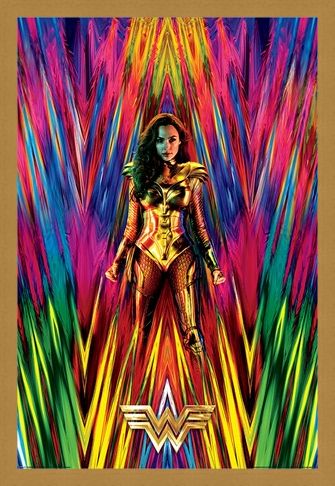 Framed Framed Neon Static - Wonder Woman 1984
