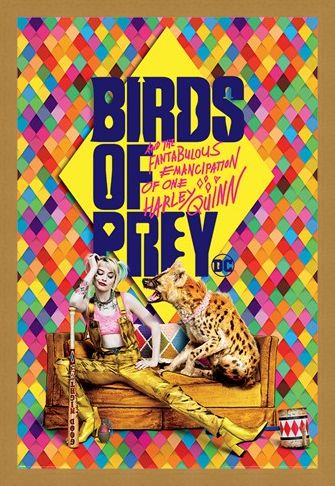 Framed Framed Harley's Hyena - Birds Of Prey