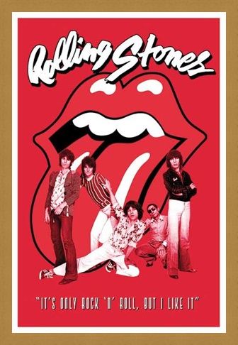 Framed Framed It's Only Rock & Roll - The Rolling Stones