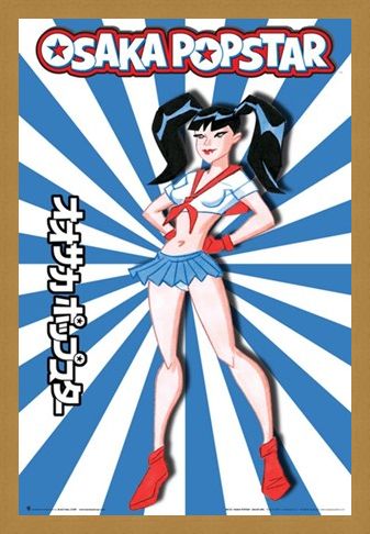 Framed Framed Sailor Girl - Osaka Popstar