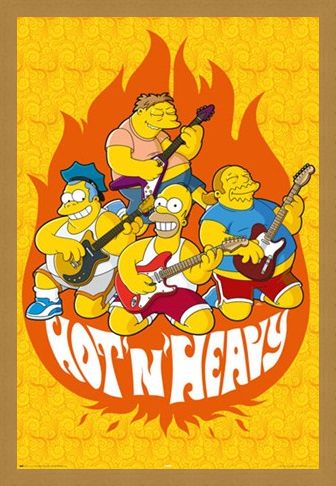 Framed Framed Hot and Heavy - The Simpsons
