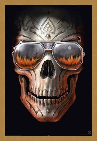 Framed Framed Hellfire - Anne Stokes