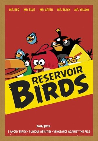 Framed Framed Reservoir Birds - Angry Birds