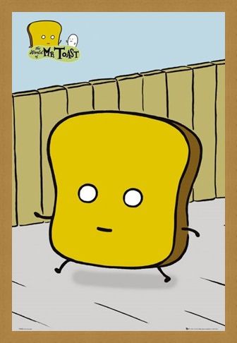 Framed Framed Mr Toast - Dan Goodsell