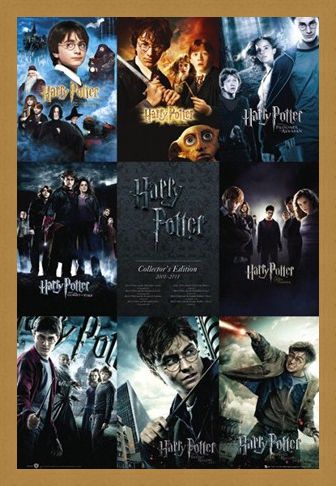 Framed Framed From Boy to Wizard - The Complete Harry Potter