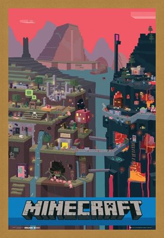 Framed Framed Minecraft World - Minecraft