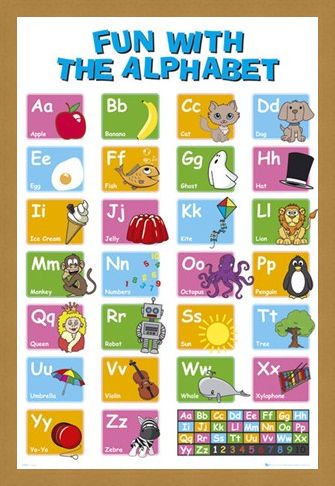 Framed Framed Learn the Alphabet - Educational Letter Fun