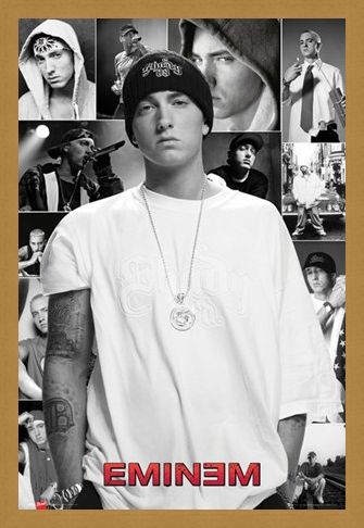 Framed Framed Slim Shady Collage - Eminem