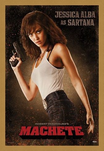 Framed Framed Jessica Alba is Sartana - Machete