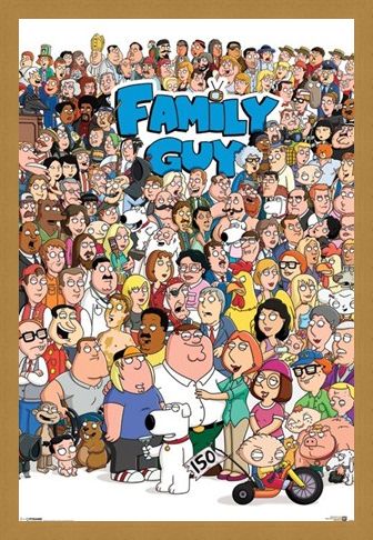 Framed Framed Character Compilation - Family Guy